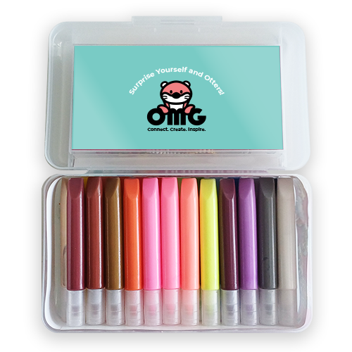 05. Party Kit Vibrant Gel Pens - 24 Colors with 2 Free Suncatchers