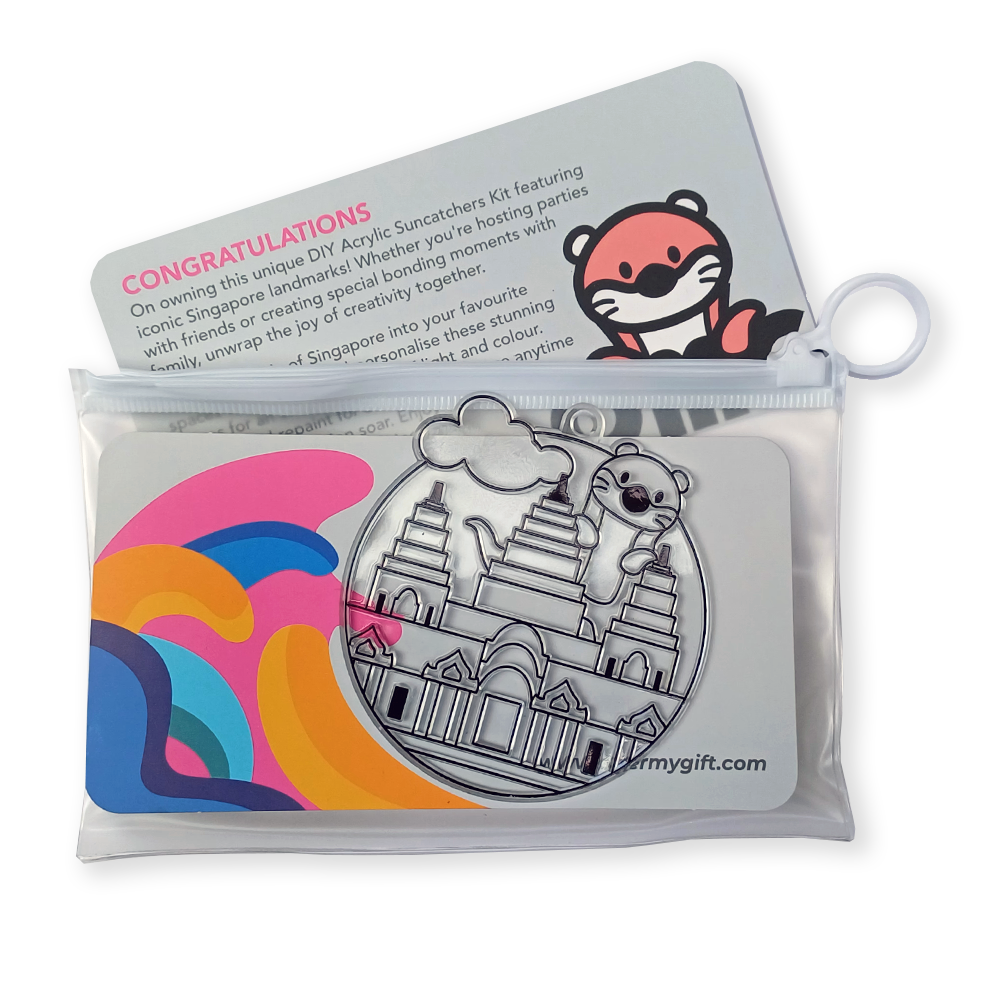 14. Gift Bag - Suncatcher Angkor Wat (Color Set A)