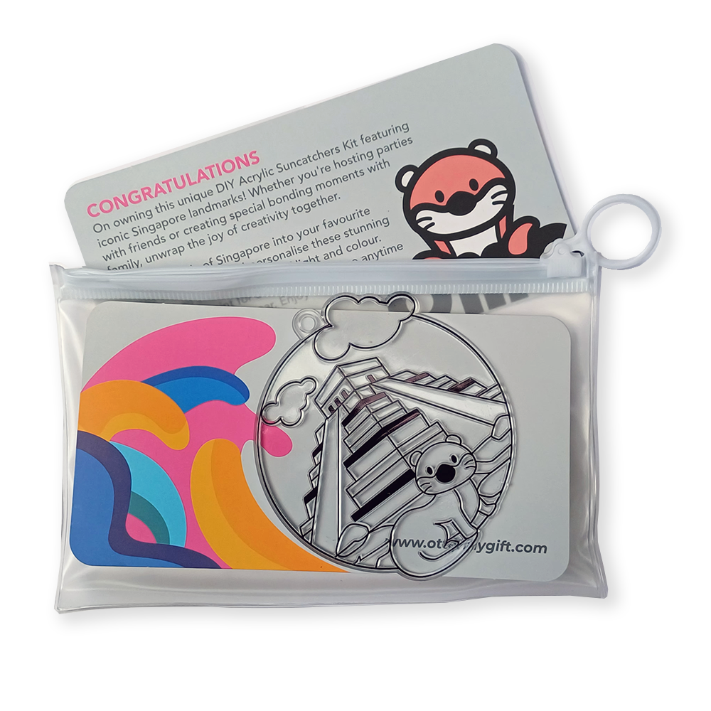 19. Gift Bag - Suncatcher Chichen Itza (Color Set B)